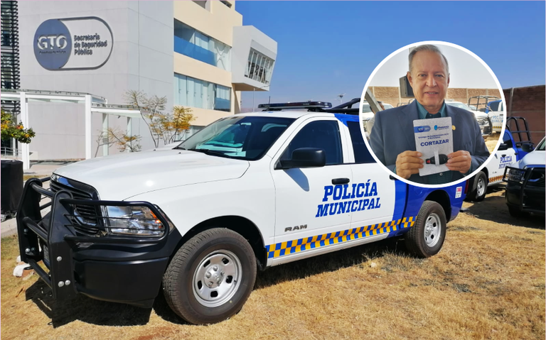 Recibe Cortázar equipamiento para la Dirección de Seguridad Pública.