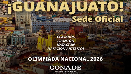 Guanajuato nuevamente será sede de la Olimpiada Nacional.